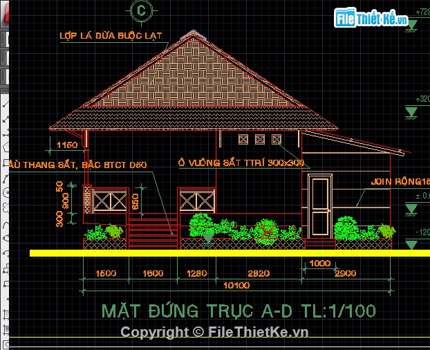 nhà hàng,kiến trúc nhà hàng,file cad kiến trúc nhà ăn,nhà sàn du lịch,thiết kế kiến trúc quán ăn,caffe